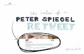 The "value" of a Peter Spiegel retweet