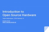 Introduction to Open Source Hardware