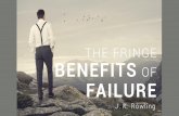The Fringe Benefits of Failure - J. K. Rowling