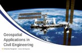Geospatial Applications in Civil Engineering