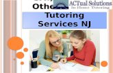 Sat, act and other private tutoring services nj