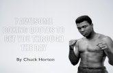 Boxing Quotes for Life