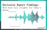 Exclusive Report Findings: Must-Have Call Insights for Today's Marketer