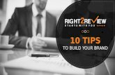 10 Tips to Build Your Brand