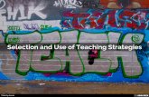 Selection and use of teaching strategies -Christian Dela cruz