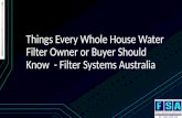 Whole House Water Filter - Filtersystemsaustralia