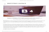 Bootstrap 4 alpha 6