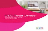 CSG Total Office Brouchure