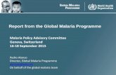 WHO Global Malaria Programme