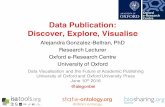 Data publication: Discover, Explore, Visualise