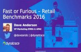 Fast or Furious - Global Retail Benchmarks Webinar