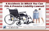 Frekhtman & Association : Accidents in which you can file a premise liability lawsuit