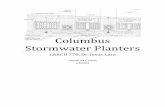 Columbus stormwater planters