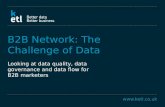 B2B Network: The Challenge of Data