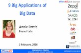 NewMR 2016 presents: 9 Big Applications of Big Data