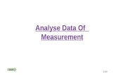 Analysis data of measurement1