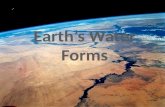 Earth’s water forms