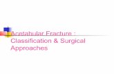 Acetabular fraacture management with surgical approaches