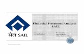 Financial statement analysis-SAIL