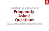Frequently Asked Questions Hair and Beauty Salon