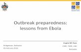 Zika Outbreak Preparedness: Lessons from Ebola