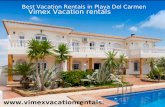 Best Vacation Rentals in Playa Del Carmen