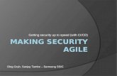 Making Security Agile