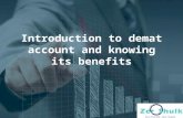 Introduction to demat account and knowing its benefits