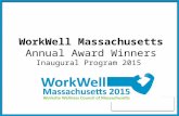 WWCMA WorkWell Massachusetts Award Winners 2015