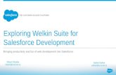 Exploring welkin suite for salesforce development