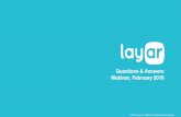 Layar monthly Q&A February 2016