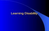 Learning disability jo