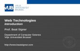 Introduction - Web Technologies (1019888BNR)