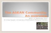Asean Community: An Overwiew