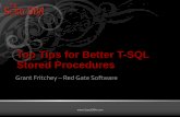 Top Tips for Better T-SQL
