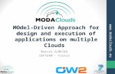 MOdel-Driven Approach for design and execution of applications on multiple Clouds 