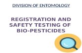 Safety testing of bio pesticides