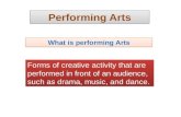 Performing arts