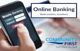 Online Banking at Community First Credit Union