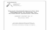 Vacuum-Assisted Closure for the Management of Wounds: An ...