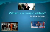 What is a music video media blog post 3