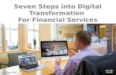Seven Steps into Digital Transformation For Financial Services