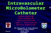 080 intravascular micro bolometer catheter