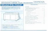 PS70P User manual - Hitachi