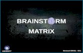 Brainstorm Matrix