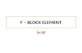 F block element