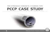 pre-stressed concrete cylinder pipe pccp case study