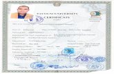 BSc. certificate english