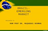 Brazil as emerging market by sayyed khawar abbas