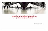 Avalara (Avatax) Implementation